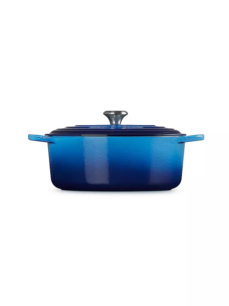 LE CREUSET | Bräter oval SIGNATURE 31cm 6,3l Azure | 
