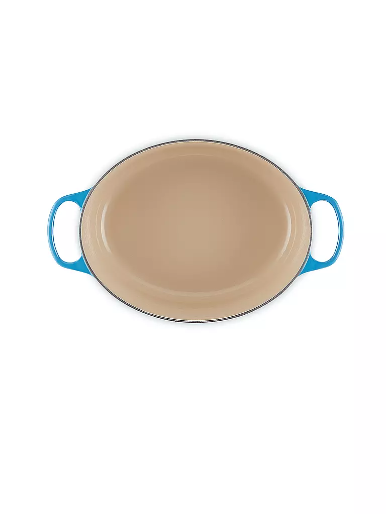 LE CREUSET | Bräter oval SIGNATURE 31cm 6,3l Azure | 