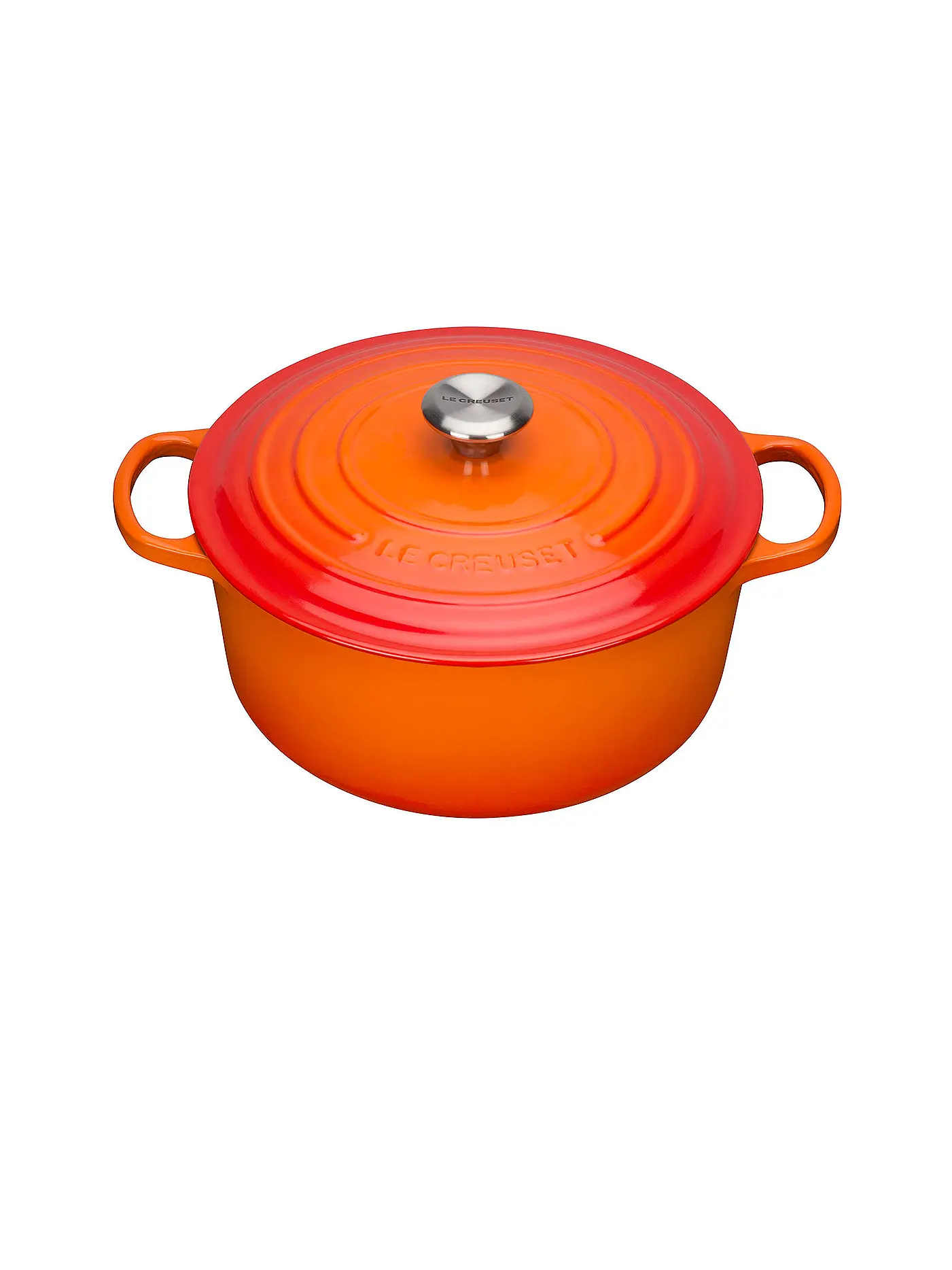 LE CREUSET | Bräter rund SIGNATURE 24cm/3,3l Nectar | orange