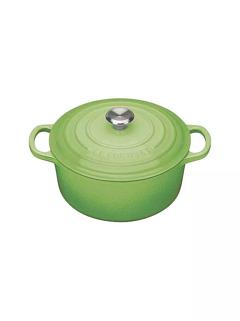 LE CREUSET | Bräter rund 22cm "Signature" 3,3L (Palm) | grün