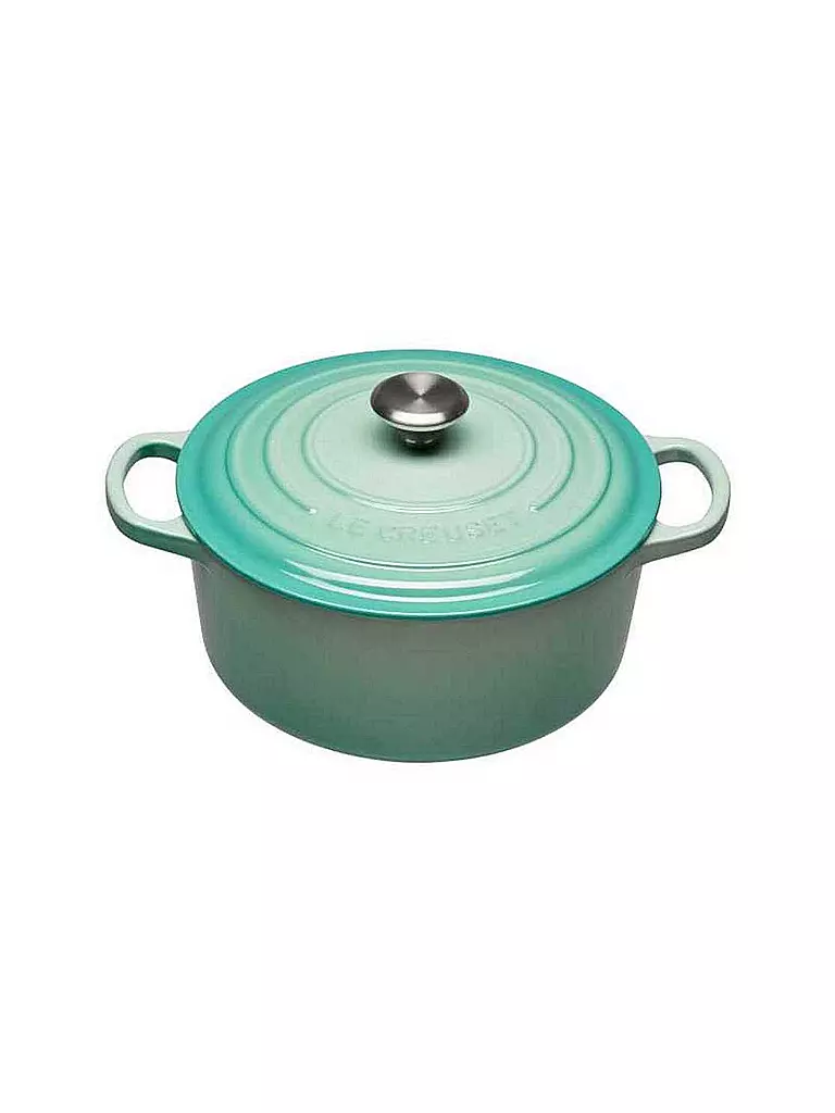 LE CREUSET | Bräter rund 22cm 3,3l Signature Cool Mint | türkis