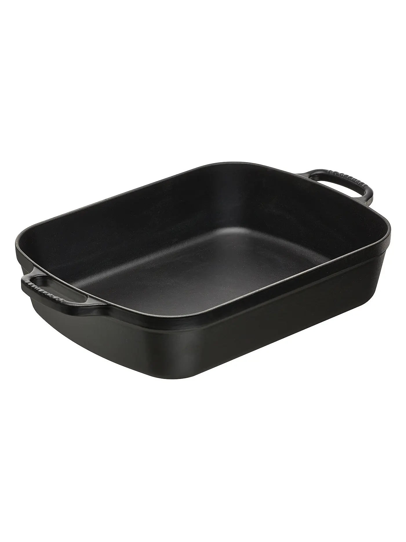 LE CREUSET | Bratreine 37x29cm/6,6l (Ofenrot)  | schwarz