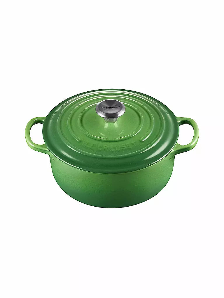 LE CREUSET | Bräter rund Signature 20cm Bamboo Green | grün