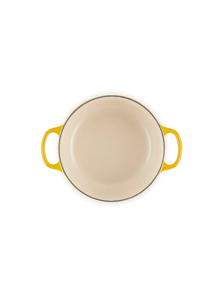 LE CREUSET | Bräter rund SIGNATURE 20cm/4,2l Nectar | hellgrau