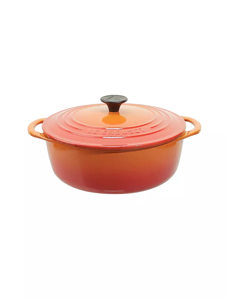 LE CREUSET | Bräter rund Signature 22cm Ofenrot | orange