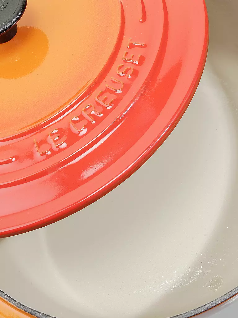 LE CREUSET | Bräter rund Signature 22cm Ofenrot | orange