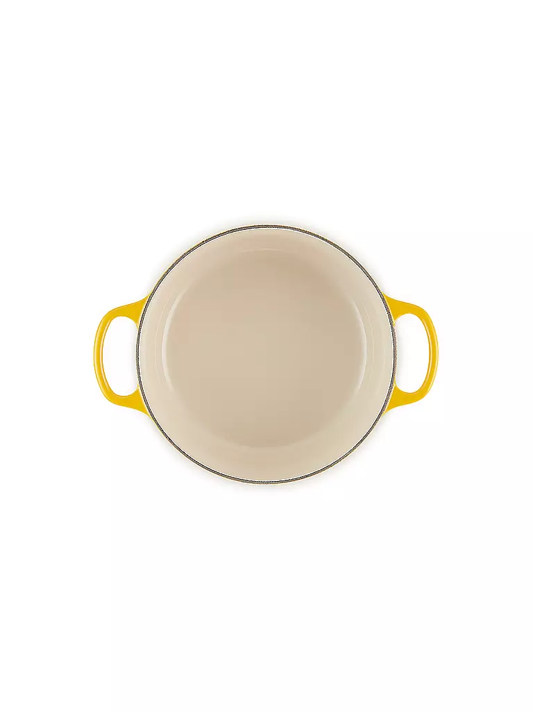 LE CREUSET | Bräter rund SIGNATURE 24cm/3,3l Nectar | hellgrau