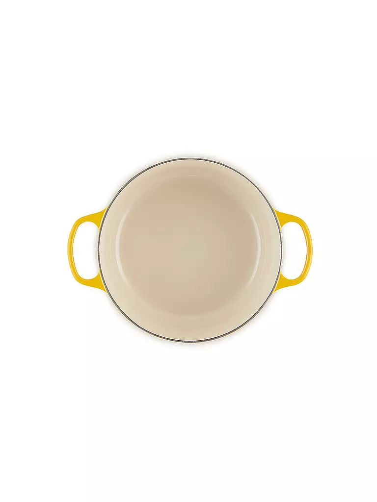 LE CREUSET | Bräter rund SIGNATURE 26cm Nectar | gelb