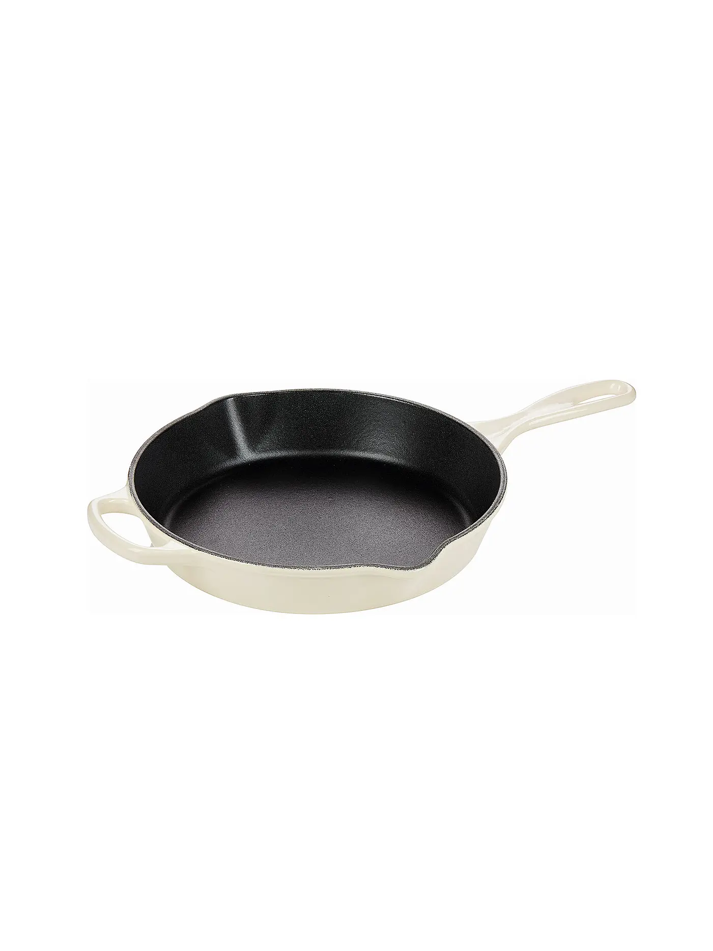 LE CREUSET | Hohe Brat- und Servierpfanne aus Gusseisen 26cm/2l Nectar  | creme