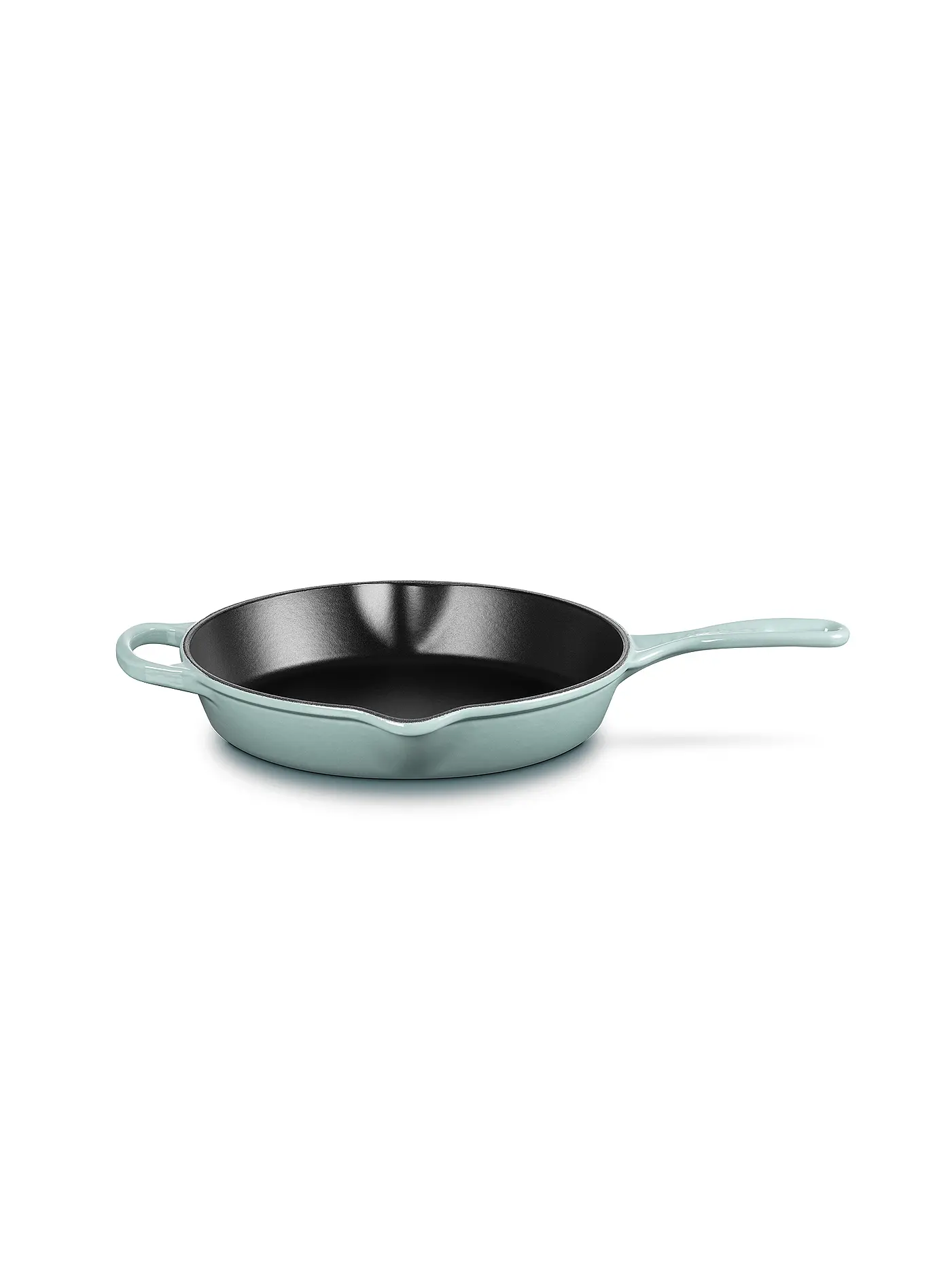 LE CREUSET | Hohe Brat- und Servierpfanne aus Gusseisen 26cm/2l Nectar  | hellgrau