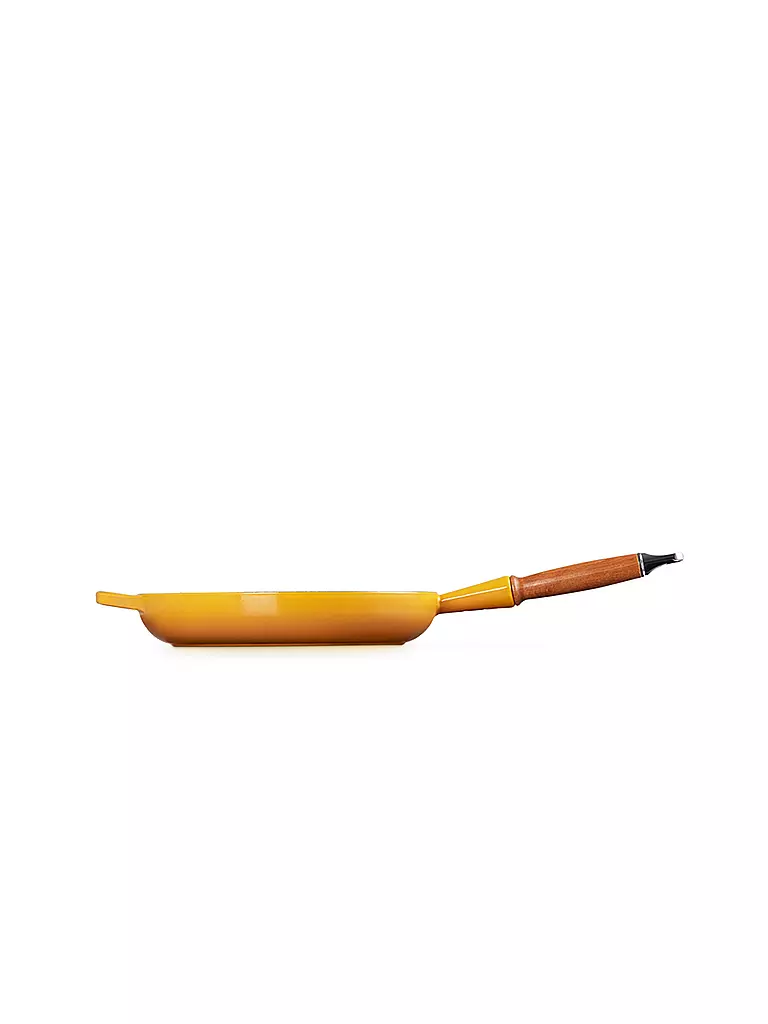 LE CREUSET | Bratpfanne Signature aus Gusseisen 28cm/2,6l | hellgrau