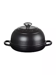 LE CREUSET | Brot Bräter aus Gusseisen 24cm/1,6l Ofenrot | schwarz