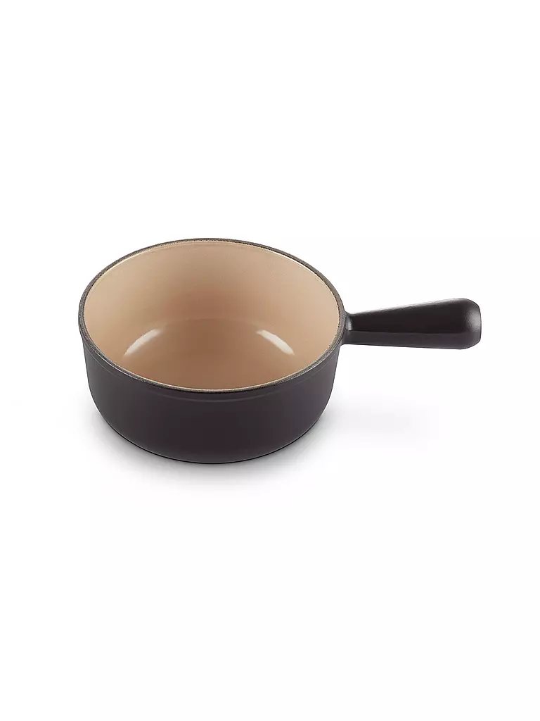 LE CREUSET | Caquelon aus Gusseisen 18cm Schwarz | schwarz