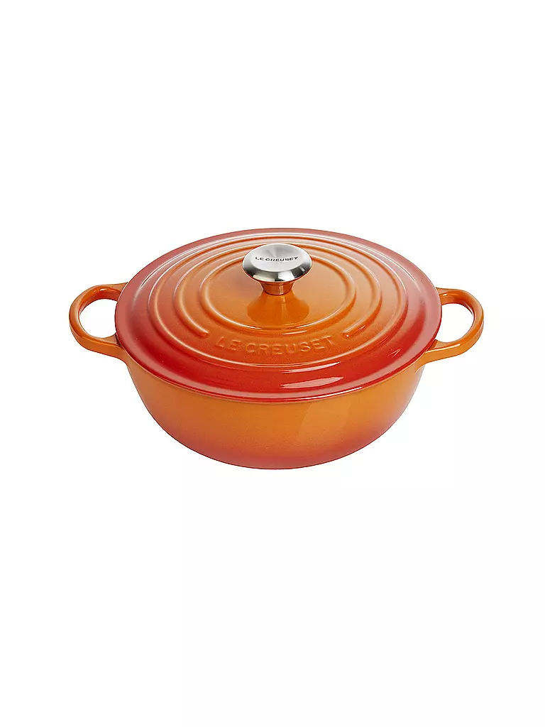 LE CREUSET | Familientopf "La Marmite Signature" 28cm (Ofenrot) | orange