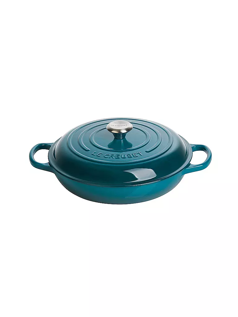 LE CREUSET | Gourmet Profitopf "Signature" 30cm (deep teal) | petrol