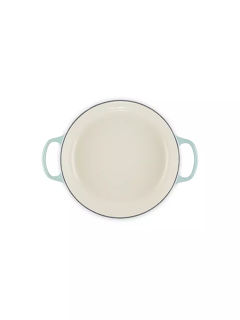 LE CREUSET | Gourmet Profitopf 30cm/3,5l SIGNATURE Sea Salt | dunkelrot