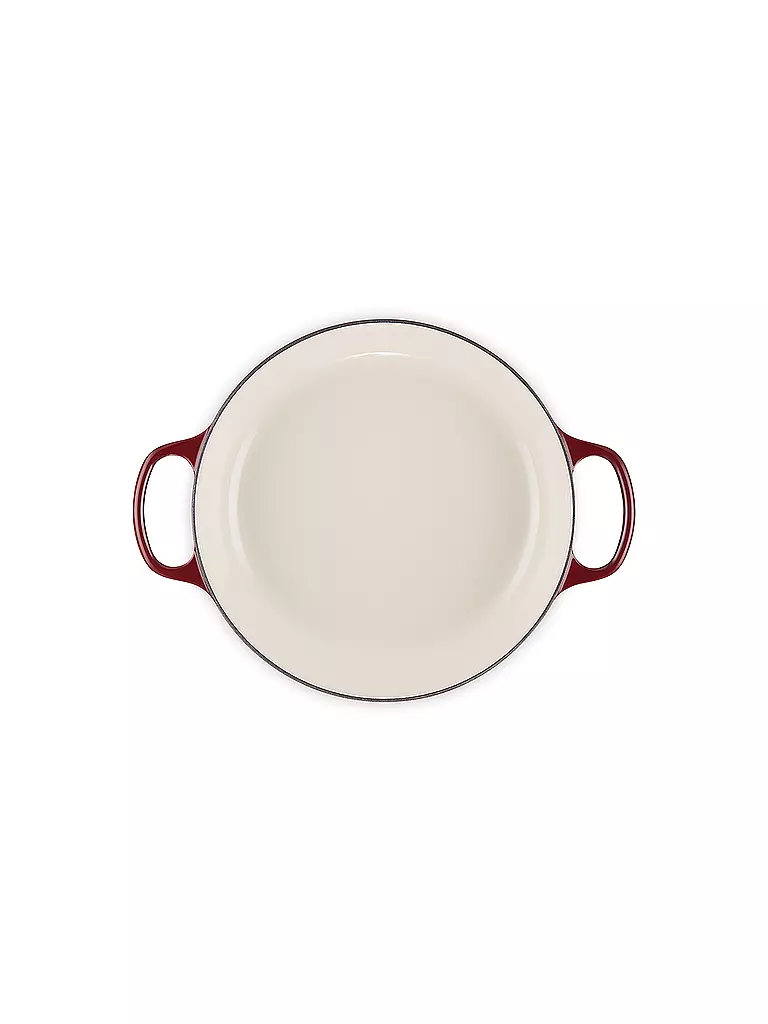 LE CREUSET | Gourmet Profitopf SIGNATURE 30cm/3,2l Garnet | gelb