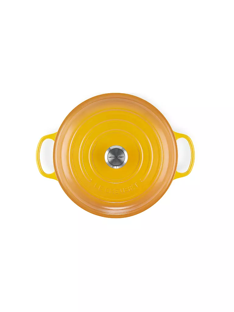 LE CREUSET | Gourmet Profitopf SIGNATURE 30cm/3,5l Nectar | dunkelrot