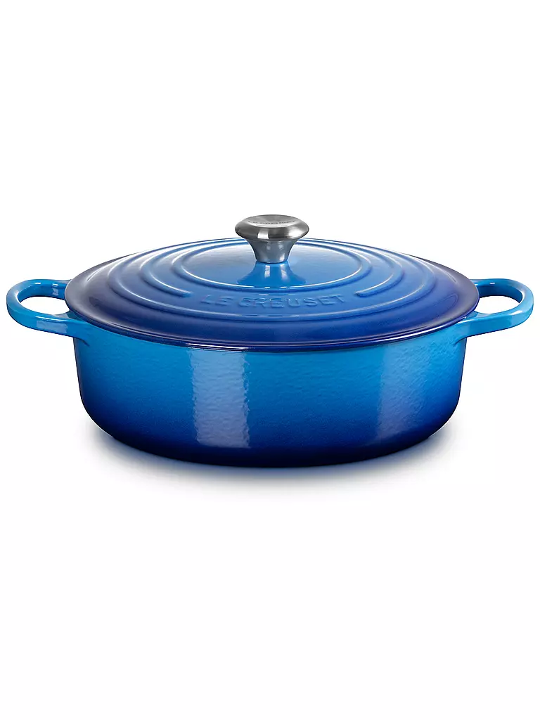 LE CREUSET | Gourmet-Bräter SIGNATURE 30cm Azure | blau