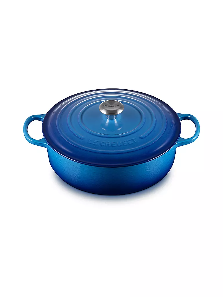 LE CREUSET | Gourmet-Bräter SIGNATURE 30cm Azure | blau