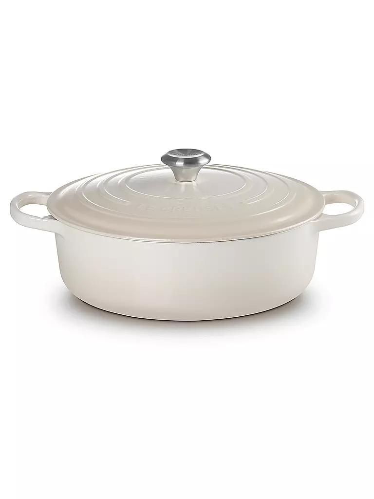 LE CREUSET | Gourmet-Bräter SIGNATURE 30cm Meringue | creme