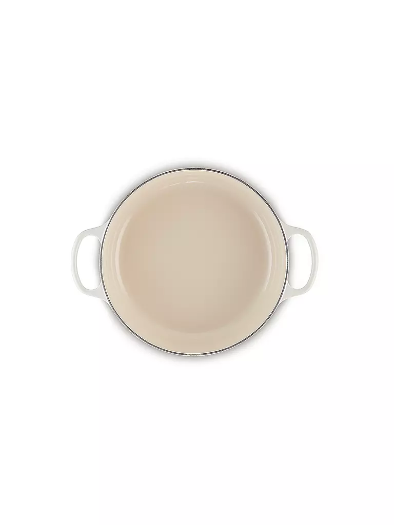 LE CREUSET | Gourmet-Bräter SIGNATURE 30cm Meringue | hellgrau