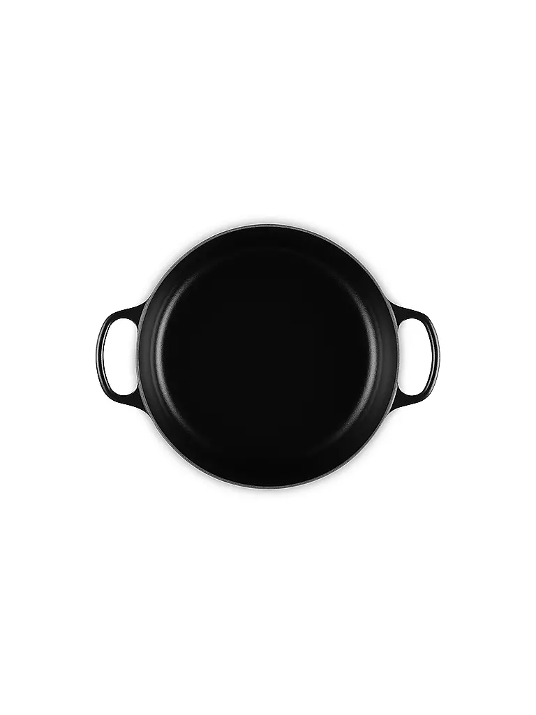 LE CREUSET | Gourmet-Bräter SIGNATURE 30cm Schwarz | hellgrau