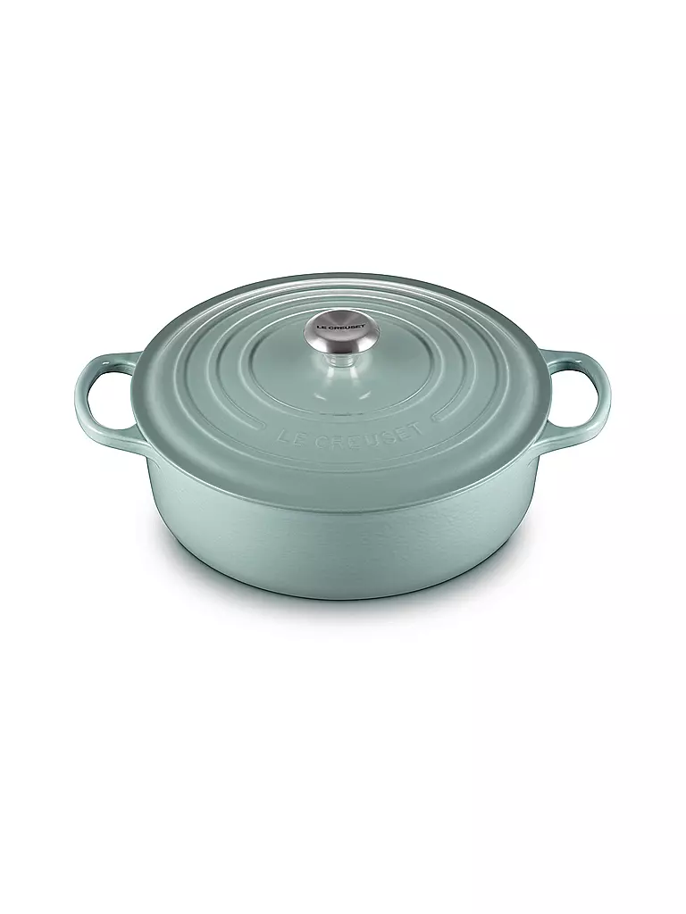 LE CREUSET | Gourmet-Bräter SIGNATURE 30cm Sea Salt | hellgrau