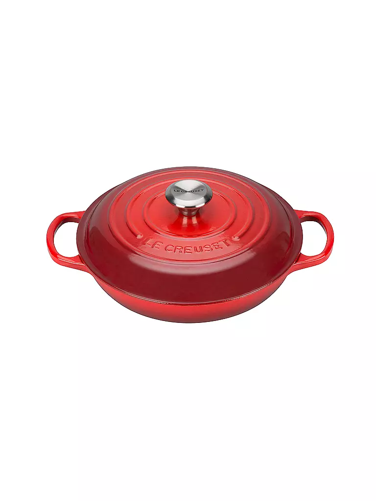 LE CREUSET | Gourmet-Profitopf "Signature" 26cm (kirschrot) | rot