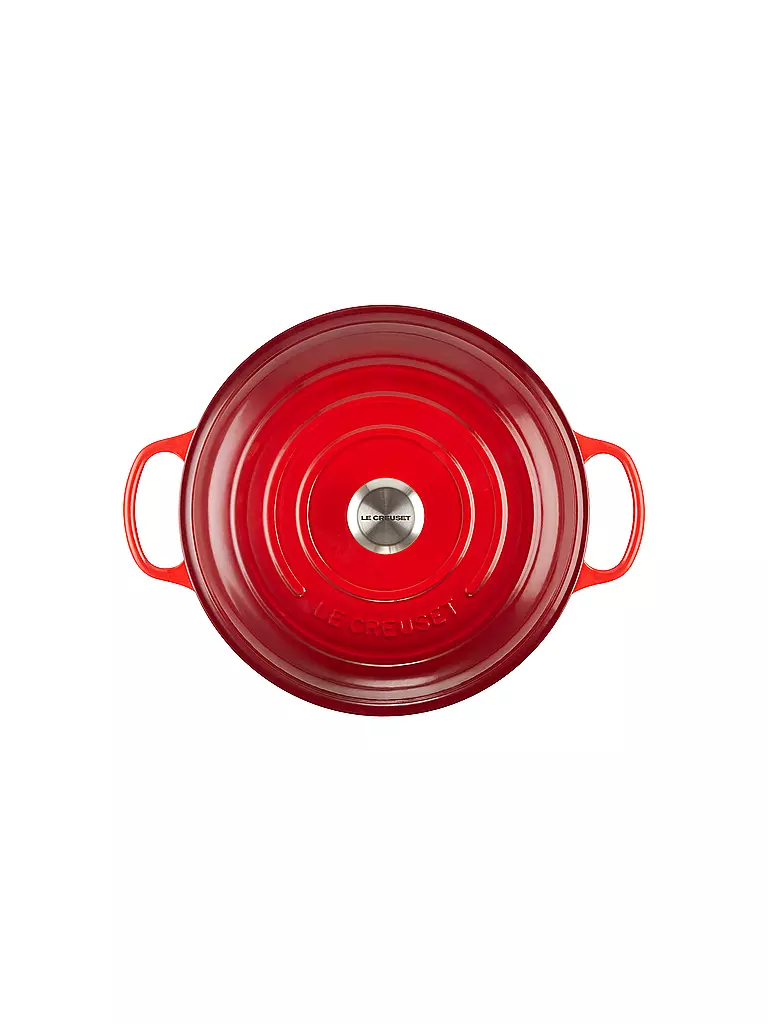 LE CREUSET | Gourmet-Profitopf Signature 30cm/3,2l Kirschrot | rot