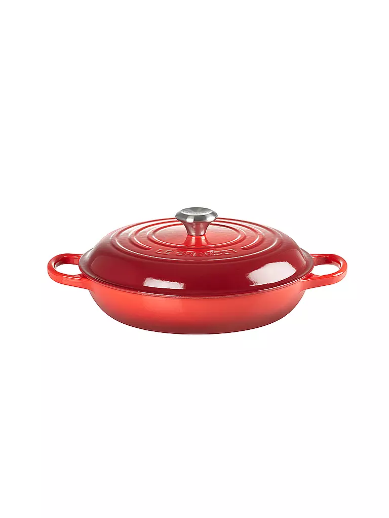 LE CREUSET | Gourmet-Profitopf Signature 30cm/3,2l Kirschrot | rot