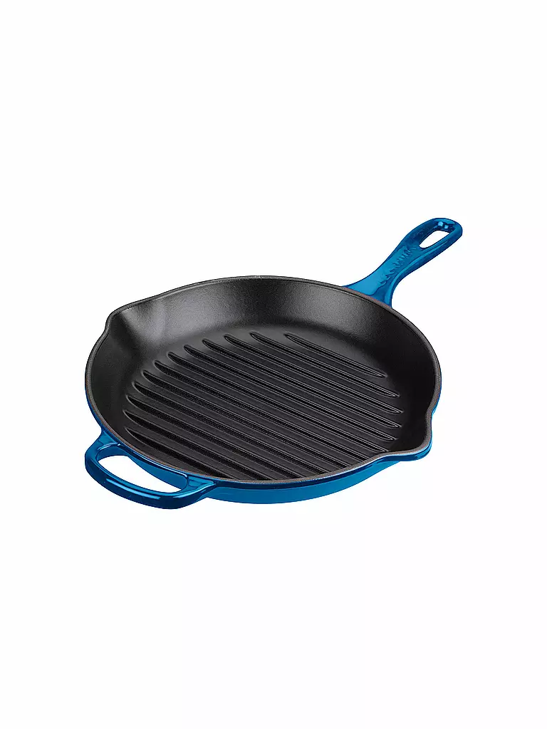 LE CREUSET | Grillpfanne rund Signature 26cm Deep Teal | blau