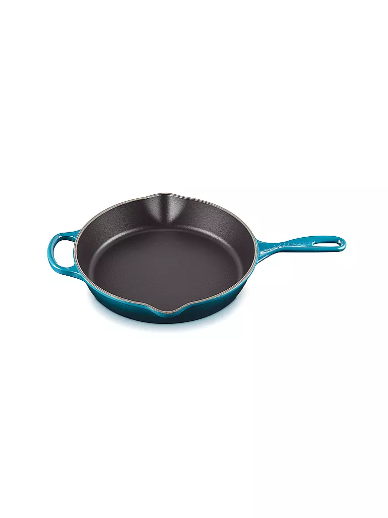 LE CREUSET | Hohe Brat- und Servierpfanne aus Gusseisen 26cm Deep Teal | petrol