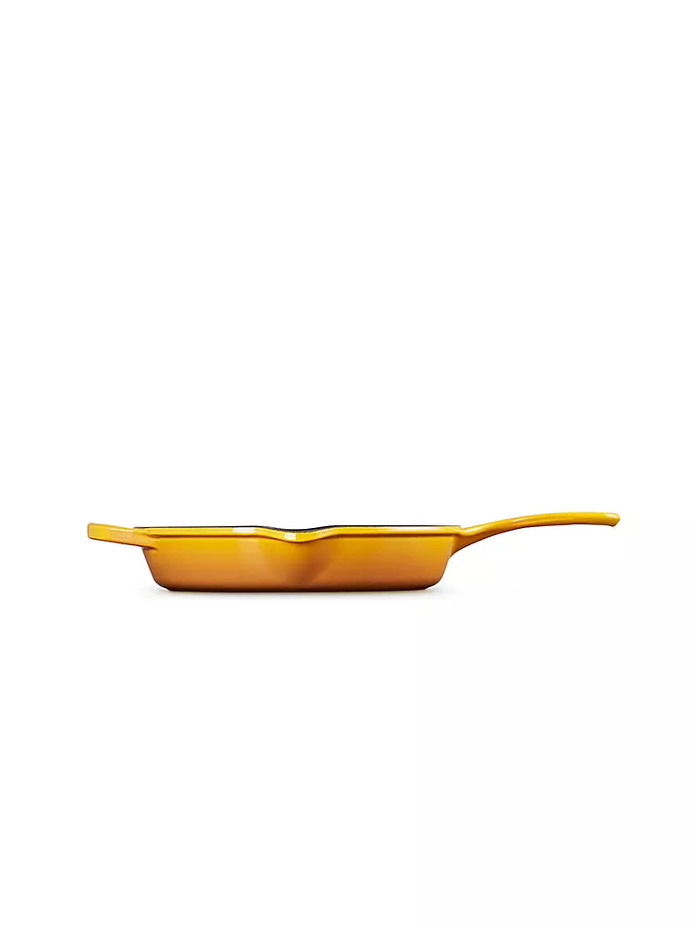 LE CREUSET | Hohe Brat- und Servierpfanne aus Gusseisen 26cm Nectar  | gelb