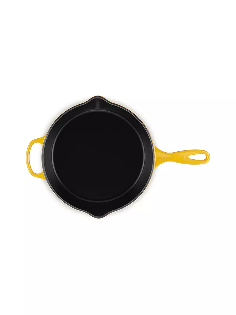 LE CREUSET | Hohe Brat- und Servierpfanne aus Gusseisen 26cm/2l Nectar | hellgrau