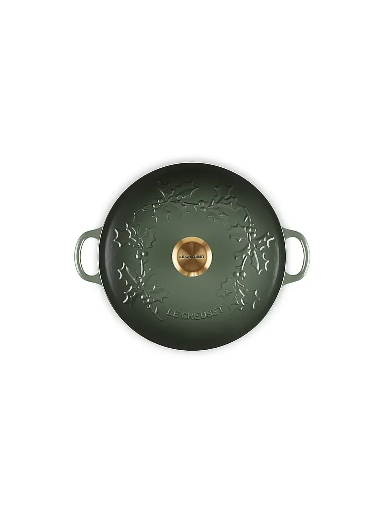 LE CREUSET | Kochtopf mit Deckel 26cm/4,1l  LA MARMITE HOLLY Thyme |