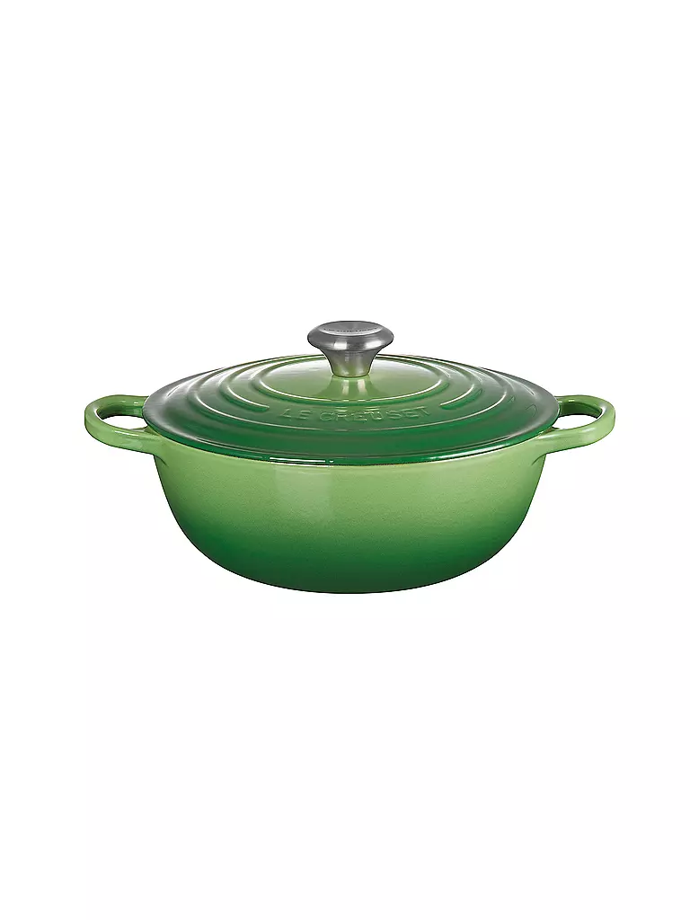 LE CREUSET | La Marmite - Familientopf Signature 24cm Bamboo Green | grün