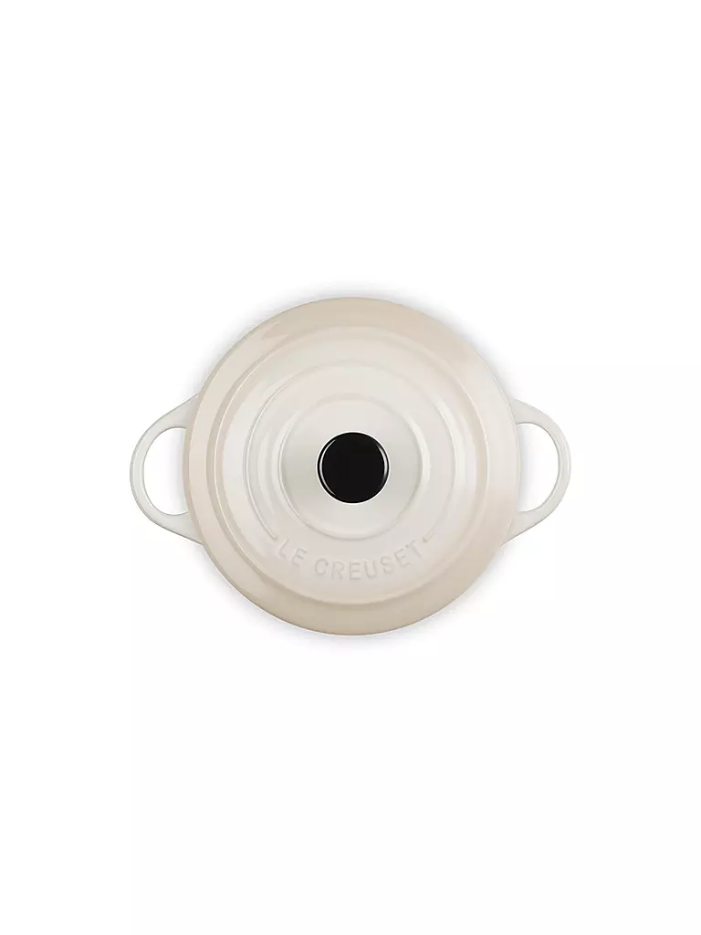 LE CREUSET | Mini Cocotte 14cm/0,65l KLASSIK Meringue | hellgrau