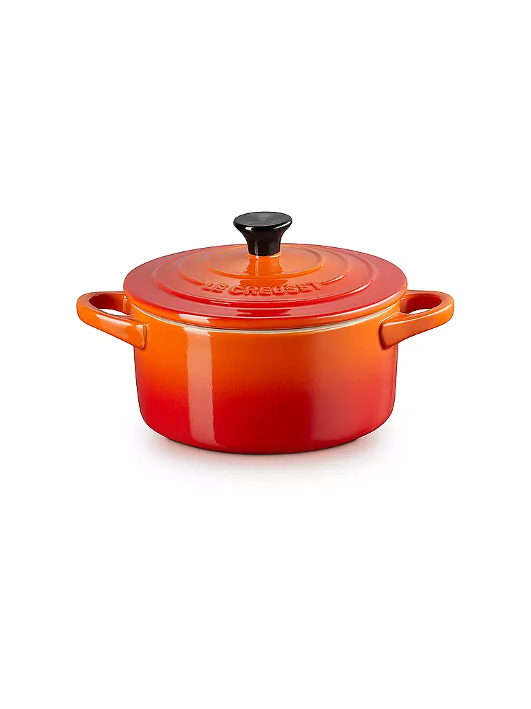 LE CREUSET | Mini Cocotte 14cm/0,65l KLASSIK Offenrot  | orange