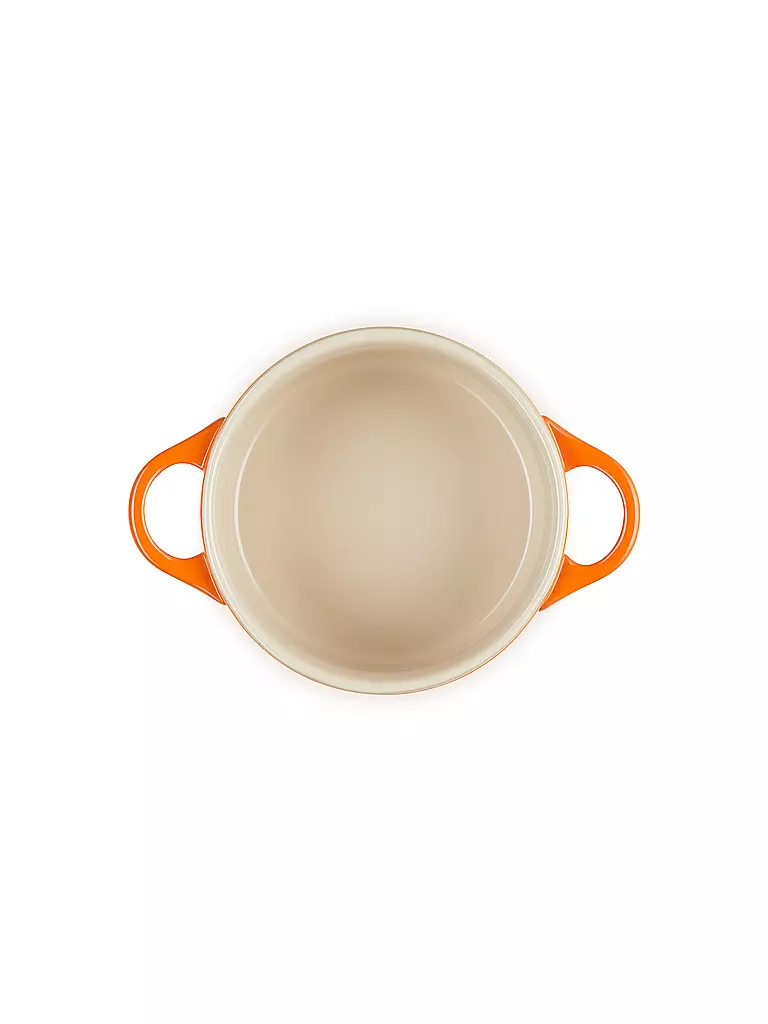 LE CREUSET | Mini Cocotte 14cm/0,65l KLASSIK Offenrot  | orange