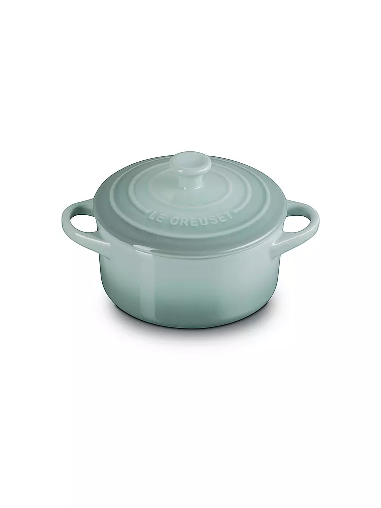 LE CREUSET | Mini Cocotte 14cm/0,65l KLASSIK Sea Salt    | hellgrau