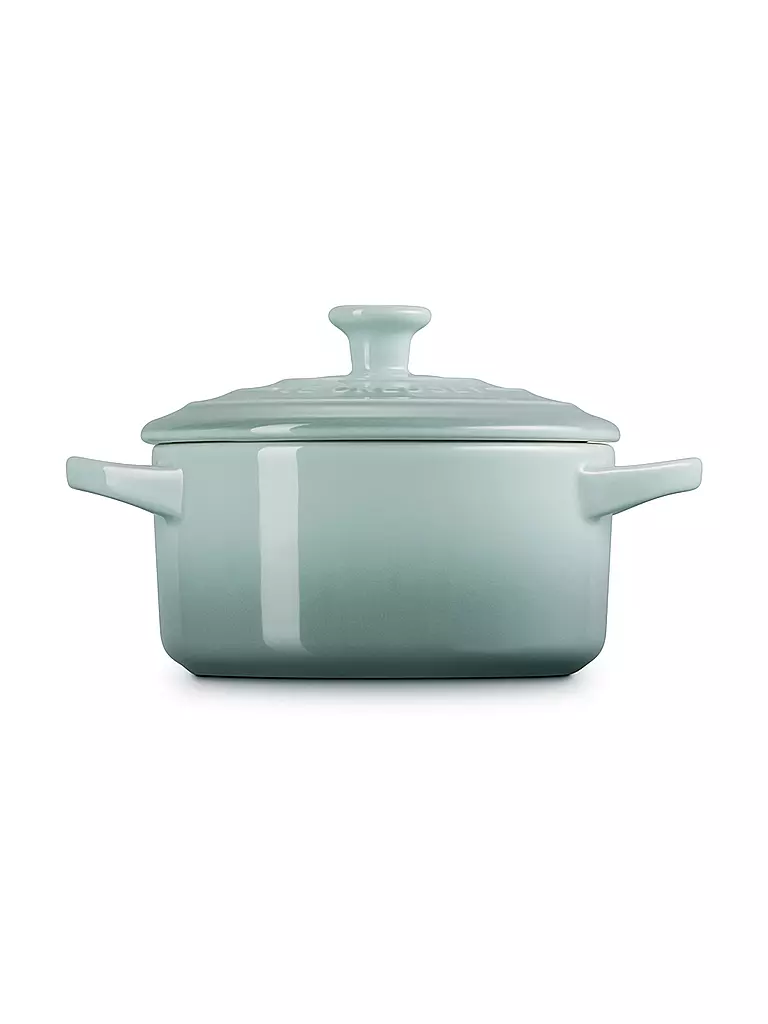 LE CREUSET | Mini Cocotte 14cm/0,65l KLASSIK Sea Salt    | hellgrau