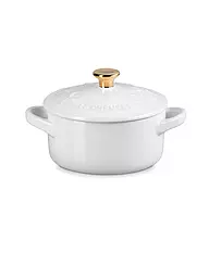 LE CREUSET | Mini Cocotte mit Deckel 10cm/0,25l HOLLY White | Weiss