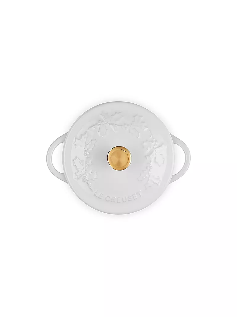 LE CREUSET | Mini Cocotte mit Deckel 10cm/0,25l HOLLY White |