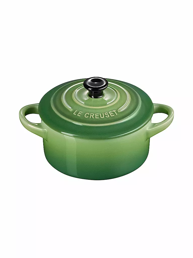 LE CREUSET | Mini-Cocotte Poterie 10cm/0,2L Bamboo Green | grün