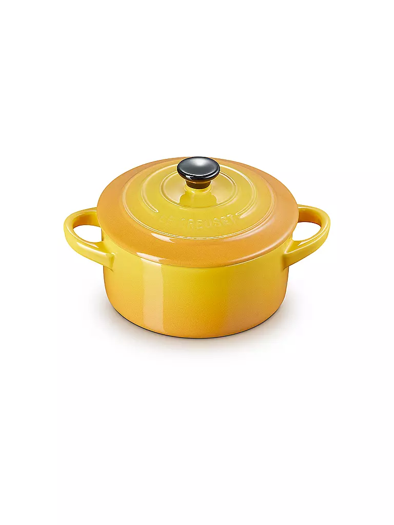 LE CREUSET | Mini-Cocotte POTERIE 10cm/0,2L Nectae | gelb