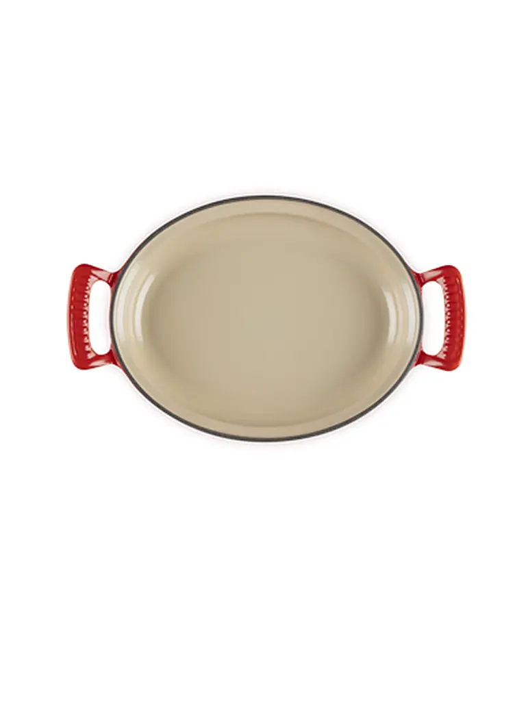 LE CREUSET | Pfanne oval MODERN HERITAGE 28cm Kirschrot | rot
