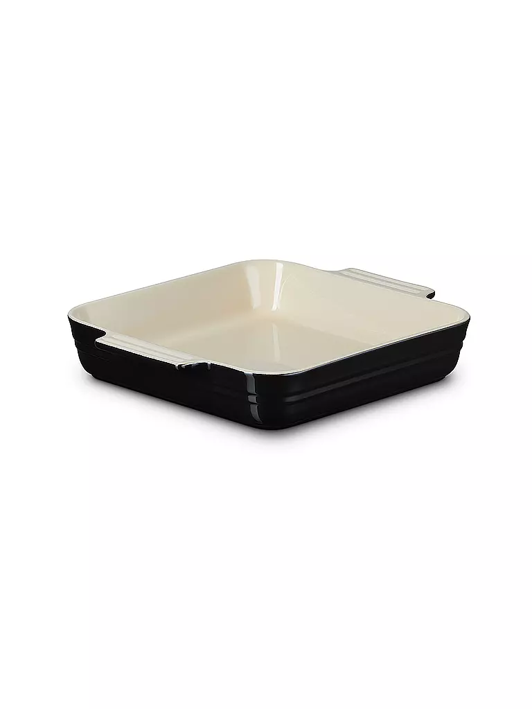 LE CREUSET | Quadratische Auflaufform 23cm  | schwarz