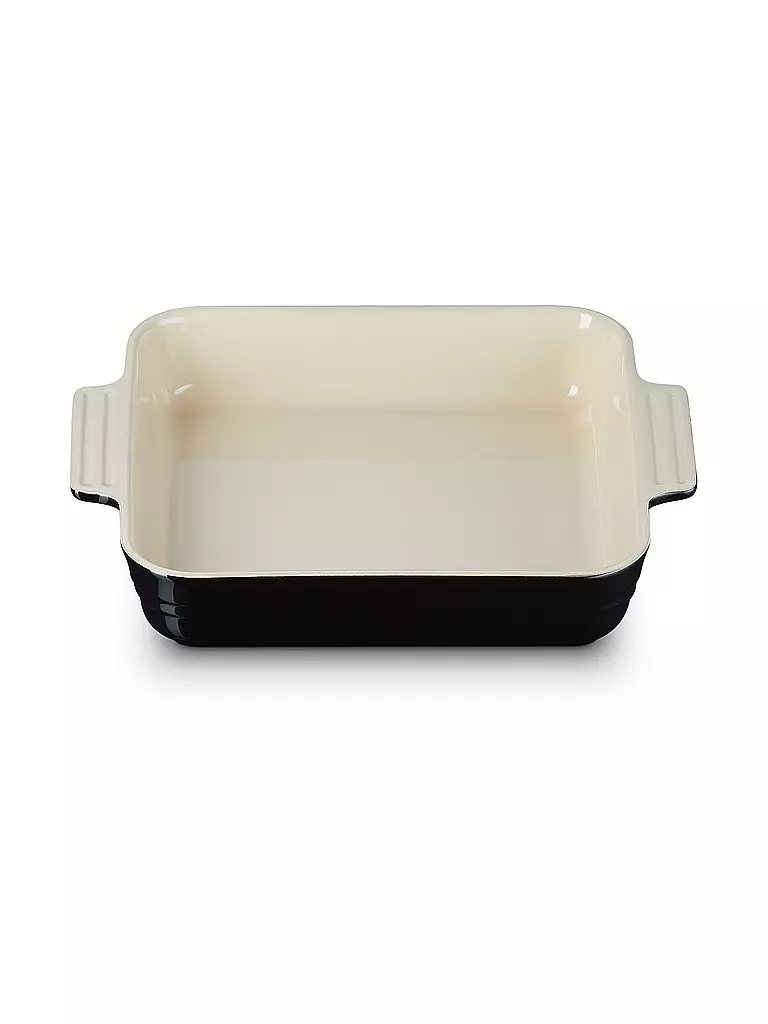 LE CREUSET | Quadratische Auflaufform 23cm  | schwarz