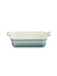 LE CREUSET | Rechteckige Auflaufform Tradition aus Steinzeug 26x19cm/4,2l Meringue | hellgrau
